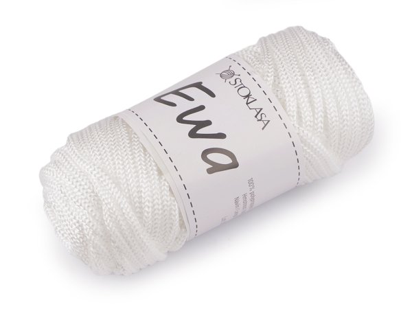 Pletací a háčkovací příze macrame Ewa Ø4 mm 90 g