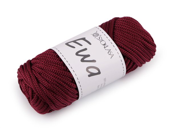 Pletací a háčkovací příze macrame Ewa Ø4 mm 90 g