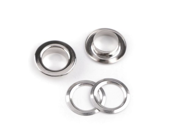 Průchodky s podložkou vnitřní Ø10 mm / vnější Ø16 mm