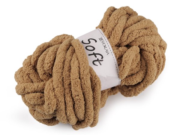 Pletací příze žinylková Soft 250 g