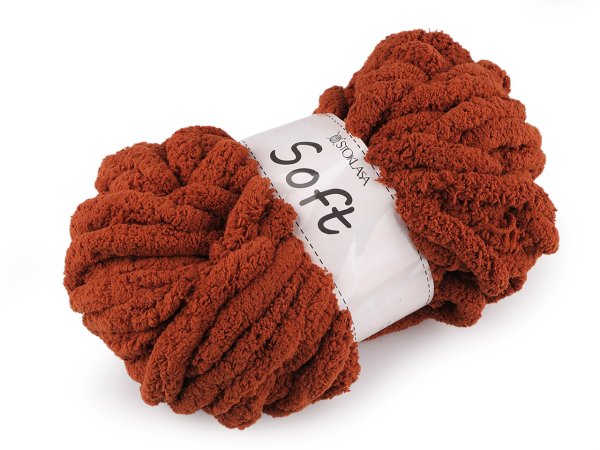 Pletací příze žinylková Soft 250 g